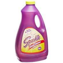 A J Funk & Co 20967 Sparkle Glass Cleaner, Original Purple Formula, 67.6-Ounce Refill Bottle (Case of 6)