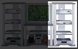 Grey/Silver Side Pier By Coaster Furniture