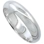 Sterling Silver 5 mm ( 3/16 in. ) Wedding Band / Thumb Ring
