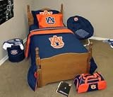 Auburn Tigers Bed Comforter Set (Full Queen) - NCAA College Athletics by Logo Chairs