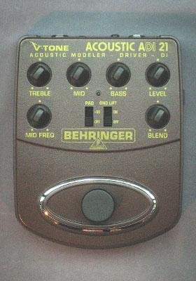 BEHRINGER ストンプボックス V-TONE ACOUSTIC ADI21