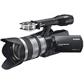 Sony NEX-VG20EHB Full HD Camcorder (Flash, 16 Megapixel, CMOS Exmor Sensor, 7,6 cm (3 Zoll)-Touch-Display) inkl. 18-200 mm Objektiv schwarz
