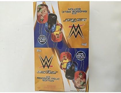 WWE Wrestling 2015 Ringside Relic Edition 2015 Ringside Relics Dog Tags Box [ parallel import goods ]