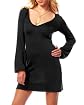 V-Neck Sweater Dress main image