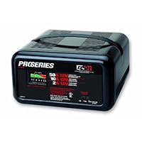 Schumacher PS-1025 DSR ProSeries 2/10/50 Amp 12 Volt Manual Bench Battery Charger with Engine Start