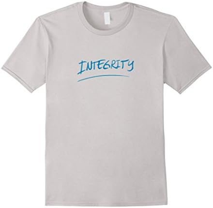 Men's Integrity T-shirt Large Silver
