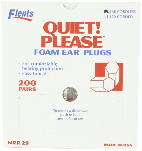 Flents By Apothecary Products, Inc. Flents Quiet Please Noise Reducing Ear Plugs, 200-Count On Sale