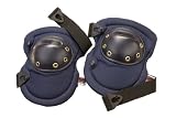 Genau Gear 3250 Construction Knee Pads with Round Hard-Shell Cap and Buttoning Straps