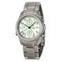 Momentum Men's 1M-SP30W0 Titan II Alarm White Dial Titanium Bracelet Watch