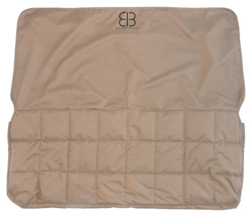 Petego Car Seat Protector, Rear, Tan