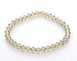 Childhood Cancer Awareness Brown Genuine Swarovski Crystal Bracelet