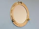 Brass Porthole Mirror 21