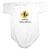 Baby Bodysuit White  Bosnian Baby Working  Bosnia And Herzegovina Country 12 - 18 Months