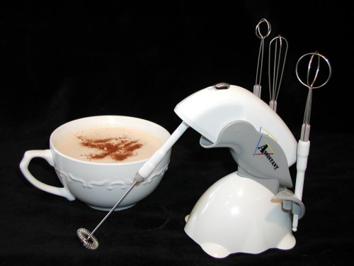 Master Mini-mixer and Drink Frother, Battery Operated/included W/4 Metal Wisks and Bird Stand Master Mini-mixer and Drink Frother, Battery Operated/included W/4 Metal Wisks and Bird Stand