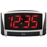 Equity by La Crosse 30037 Jumbo 1.8-Inch LED Alarm Clock