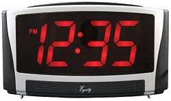 Equity by La Crosse 30037 Jumbo 1.8-Inch LED Alarm Clock