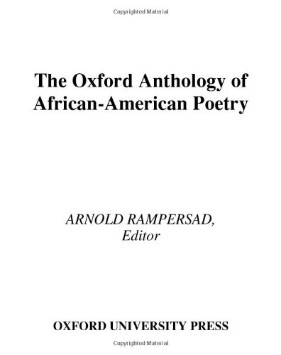 The Oxford Anthology of African-American Poetry