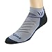 Swiftwick- VIBE ZERO Trail & Road Running Socks, No-Show (OIy Blue, Large)