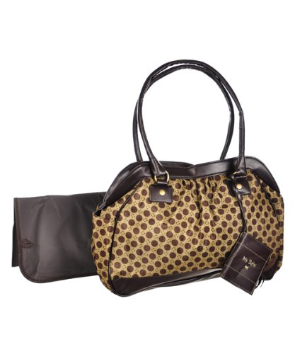 Baby Essentials Circle Fashion Diaper Bag, Sage