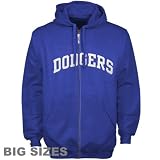 L.A. Dodgers Royal Blue Big Sizes Zip Me Up Hoody Sweatshirt