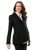 A Pea in the Pod: Button Front Bi-stretch Suiting Maternity Jacket