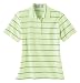 Ladies' Poly Spandex Yarn-dyed Striped Polo Shirt