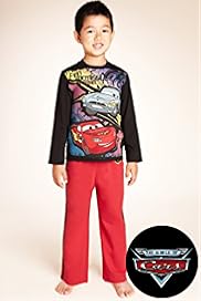 Younger Boys Pure Cotton Cars 2 Pyjamas