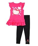 Hello Kitty Heart Bubble 2 Piece Outfit    fuschia, 6x