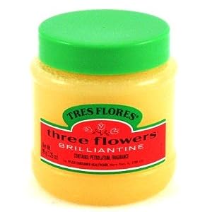 Three Flowers Brilliantine Solid 3.25 oz. (Case of 6) by Three Flowers