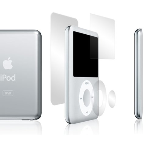 Micro Solutions 保護フィルム・iPod nano 3G Film Kit #03 Gloss for iPod nano / 3rd. Generation INFK3G03G
