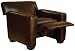 Pinzon Guilford Recliner, Chocolate