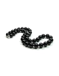 Blue Pearls - Black Onyx Gem Necklace - BPS 0901 Y