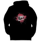 Reggae - tape Music Mens Hoodie (Black, Size XX-Large)