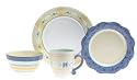 Pfaltzgraff Summer Breeze 4-Piece Stoneware Place Setting, Service for 1