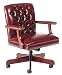 Global(R) Traditional Series Executive High-Back Chair, Oxblood Burgundy