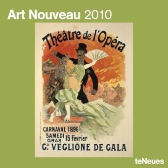 2010 Art Nouveau Wall Calendar