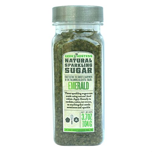 Natural Colored Emerald Sparkling Sugar