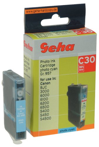Geha Tintenpatrone f&uuml;r Canon BJC 3000, 6000, 6100, 6200, 6500, S400, S450, S600, S4500, In Preisvergleich
