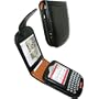 Pielframa Leather Blackberry Case 721-BLACK