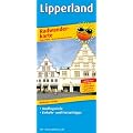 Radwanderkarte Lipperland: mit Ausflugszielen, Einkehr- & Freizeittipps, wetterfest, rei�fest, abwischbar, GPS-genau. 1:75000