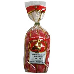 Jelly Belly Unbearably Hot Cinnamon Bears, 8-Ounce Bags (Pack of 12)