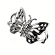 Sterling Silver Ring - Butterfly - Size: 5-9