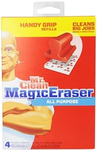 Mr Clean Magic Eraser Handy-Grip All Purpose Refills, 4 Count