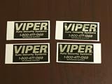 DECALS 4 VIPER CAR ALARM SECURITY STICKER WINDOW DECAL