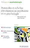 Protocoles et échelles d évaluation en psychiatrie et en psychologie