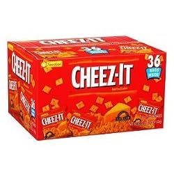 Sunshine Chees-It Cheese Crackers Thirty Six 1.5 Ounce Snack Pack Bags