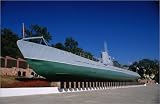 photographie The unusual Submarine Museum, located in a World War II C-56 submarine est disperibl...