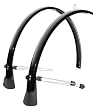 SKS Commuter Bicycle Fender Set (60mm/Mountain Bike, Black)