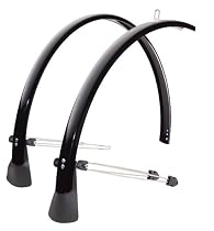SKS Commuter Bicycle Fender Set (35mm/Road Bike, Black)