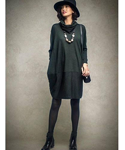 synchro crossings(シンクロ クロッシングズ)CASHFEEL ウールワンピース